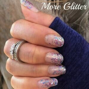VALENTINES DAY Color Street Less Bitter More Glitter Nail Set